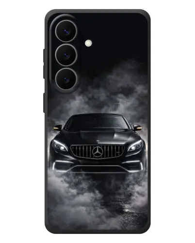 Чехол для Samsung Galaxy S26 Plus с картинкой «Mercedes в дыму» Чехол для Samsung Galaxy S26 Plus с картинкой «Mercedes в дыму»