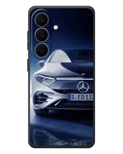 Чехол для Samsung Galaxy S26 Plus с картинкой «Mercedes EQ — будущее» Чехол для Samsung Galaxy S26 Plus с картинкой «Mercedes EQ — будущее»