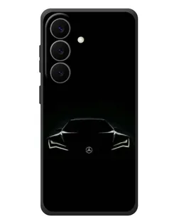 Чохол для Samsung Galaxy S26 Plus з картинкою «Mercedes — силует авто»