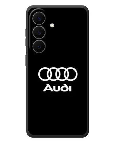 Чехол для Samsung Galaxy S26 Plus с картинкой «Классическое лого Audi»
