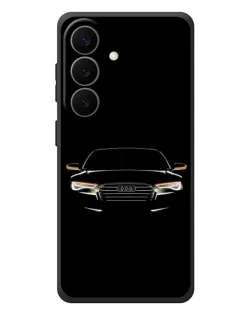 Чехол для Samsung Galaxy S26 Plus с картинкой «Audi — ночной контур»