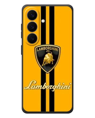 Чехол для Samsung Galaxy S26 Plus с картинкой «Lamborghini Stripe желтый» Чехол для Samsung Galaxy S26 Plus с картинкой «Lamborghini Stripe желтый»