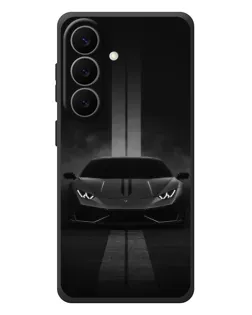 Чехол для Samsung Galaxy S26 Plus с картинкой «Lamborghini симметрия дорог»