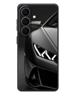 Чехол для Samsung Galaxy S26 Plus с картинкой «Lamborghini фары детализация»