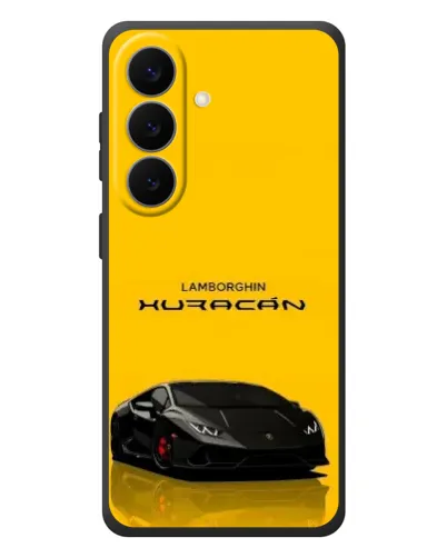 Чехол для Samsung Galaxy S26 Plus с картинкой «Lamborghini Huracan черный» Чехол для Samsung Galaxy S26 Plus с картинкой «Lamborghini Huracan черный»