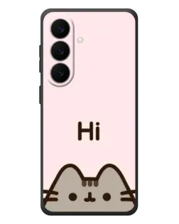 Чехол для Samsung Galaxy S26 Plus с картинкой «Пушин говорит Hi»