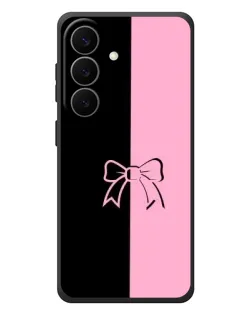 Чехол для Samsung Galaxy S26 Plus с картинкой «Половинки банта»
