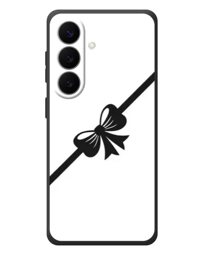 Чехол для Samsung Galaxy S26 Plus с картинкой «Диагональный бант» Чехол для Samsung Galaxy S26 Plus с картинкой «Диагональный бант»