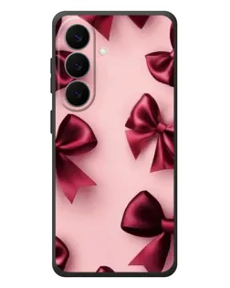 Чехол для Samsung Galaxy S26 Plus с картинкой «Бордовый атлас»