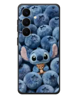 Чехол для Samsung Galaxy S26 Plus с картинкой «Стич и голубика»
