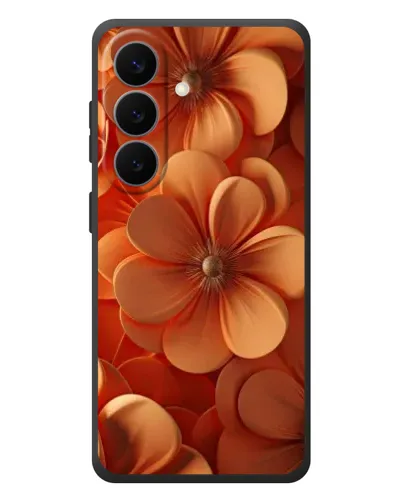 Чохол для Samsung Galaxy S26 Plus з картинкою «Помаранчева макро квітка» Чохол для Samsung Galaxy S26 Plus з картинкою «Помаранчева макро квітка»