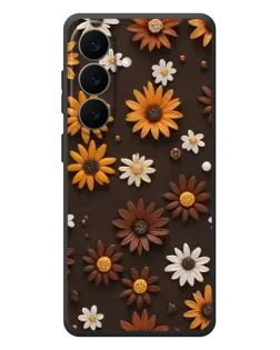 Чохол для Samsung Galaxy S26 Plus з картинкою «Візерунок з маленьких соняшників»