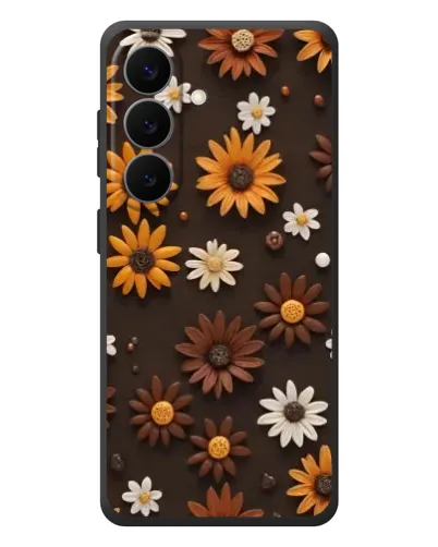 Чохол для Samsung Galaxy S26 Plus з картинкою «Візерунок з маленьких соняшників» Чохол для Samsung Galaxy S26 Plus з картинкою «Візерунок з маленьких соняшників»