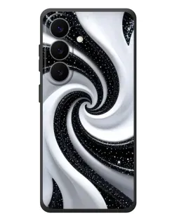 Чохол для Samsung Galaxy S26 Plus з картинкою «Чорно-біла спіраль» Чохол для Samsung Galaxy S26 Plus з картинкою «Чорно-біла спіраль»