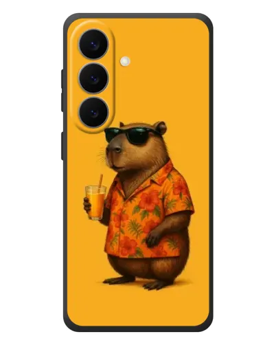 Чехол для Samsung Galaxy S26 Plus с картинкой «Капибара на отдыхе» Чехол для Samsung Galaxy S26 Plus с картинкой «Капибара на отдыхе»