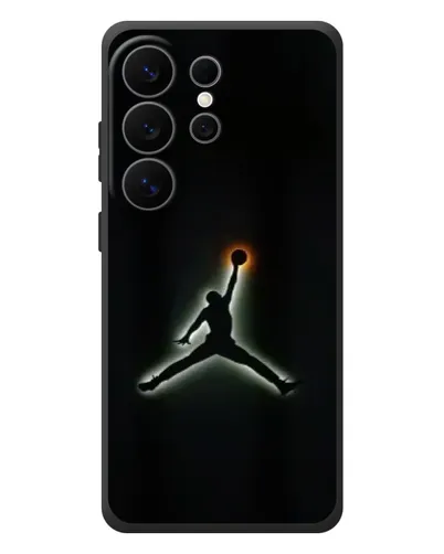 Чехол для Samsung Galaxy S26 Ultra с картинкой «Jordan Gradient Logo»