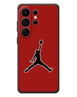 Чехол для Samsung Galaxy S26 Ultra с картинкой «Jordan Red Back»