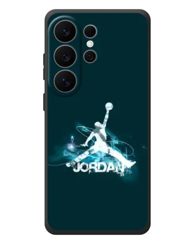 Чехол для Samsung Galaxy S26 Ultra с картинкой «Jordan Blue Fire»