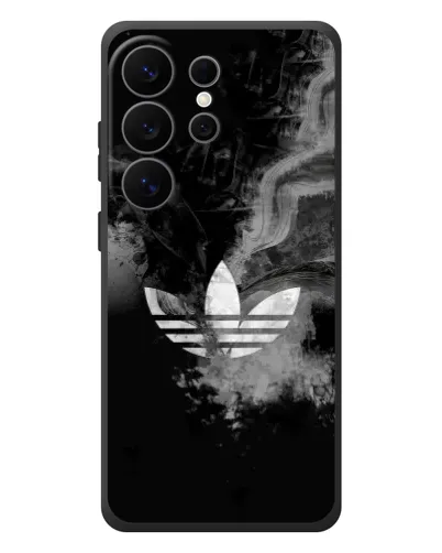 Чехол для Samsung Galaxy S26 Ultra с картинкой «Абстрактный дым Adidas»
