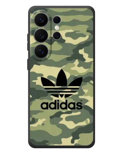 Чехол для Samsung Galaxy S26 Ultra с картинкой «Милитари стиль Adidas»