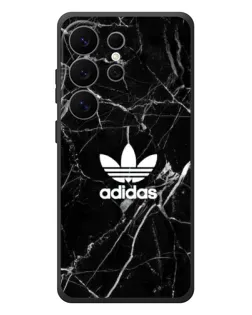 Чехол для Samsung Galaxy S26 Ultra с картинкой «Белый мрамор Adidas»