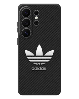 Чехол для Samsung Galaxy S26 Ultra с картинкой «Adidas Карбоновая текстура»