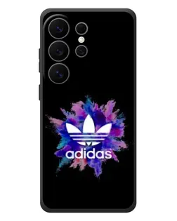 Чехол для Samsung Galaxy S26 Ultra с картинкой «Взрыв красок Adidas»