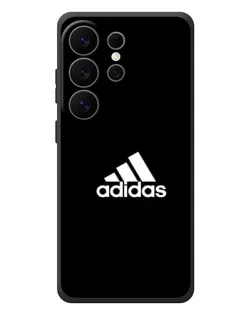 Чехол для Samsung Galaxy S26 Ultra с картинкой «Черная классика Adidas»