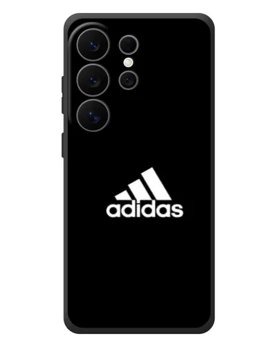 Чехол для Samsung Galaxy S26 Ultra с картинкой «Черная классика Adidas»