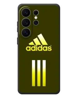 Чехол для Samsung Galaxy S26 Ultra с картинкой «Оливковый градиент Adidas»