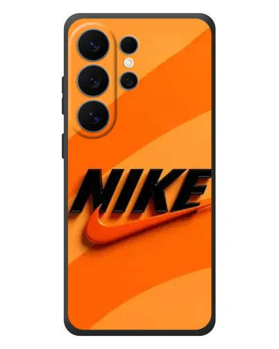 Чехол для Samsung Galaxy S26 Ultra с картинкой «Оранжевый драйв Nike»