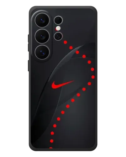 Чехол для Samsung Galaxy S26 Ultra с картинкой «Абстрактный дизайн Nike»