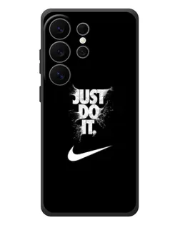 Чехол для Samsung Galaxy S26 Ultra с картинкой «Текстовый принт Nike»