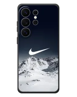 Чехол для Samsung Galaxy S26 Ultra с картинкой «Nike — зимние горы»