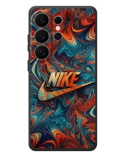 Чехол для Samsung Galaxy S26 Ultra с картинкой «Nike в абстракции»