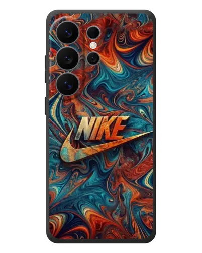 Чехол для Samsung Galaxy S26 Ultra с картинкой «Nike в абстракции»