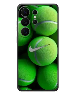 Чехол для Samsung Galaxy S26 Ultra с картинкой «Теннисные мячи Найк»