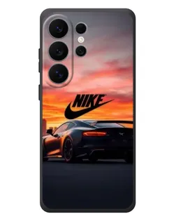 Чехол для Samsung Galaxy S26 Ultra с картинкой «Nike и суперкар»