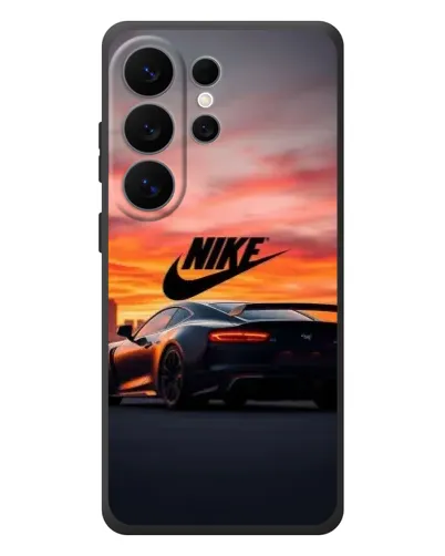 Чехол для Samsung Galaxy S26 Ultra с картинкой «Nike и суперкар»