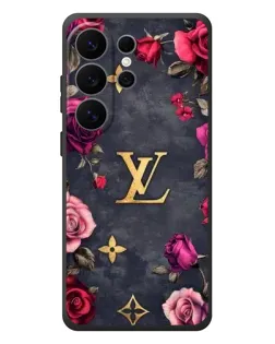 Чехол для Samsung Galaxy S26 Ultra с картинкой «Цветочный Louis Vuitton»