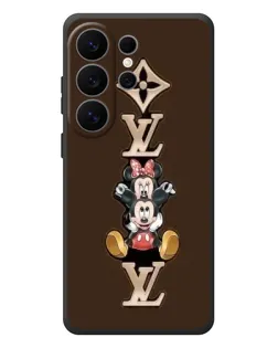 Чехол для Samsung Galaxy S26 Ultra с картинкой «LV и Микки Маус»