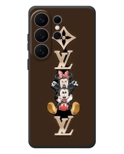 Чехол для Samsung Galaxy S26 Ultra с картинкой «LV и Микки Маус» Чехол для Samsung Galaxy S26 Ultra с картинкой «LV и Микки Маус»