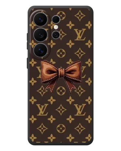 Чехол для Samsung Galaxy S26 Ultra с картинкой «LV с бантом» Чехол для Samsung Galaxy S26 Ultra с картинкой «LV с бантом»