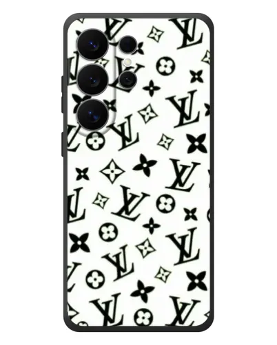 Чехол для Samsung Galaxy S26 Ultra с картинкой «Монохромный хаос LV» Чехол для Samsung Galaxy S26 Ultra с картинкой «Монохромный хаос LV»