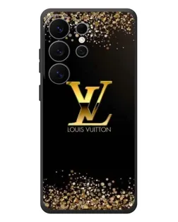 Чехол для Samsung Galaxy S26 Ultra с картинкой «LV — золотые искры»