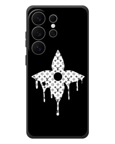 Чехол для Samsung Galaxy S26 Ultra с картинкой «Цветочная монограмма» Чехол для Samsung Galaxy S26 Ultra с картинкой «Цветочная монограмма»
