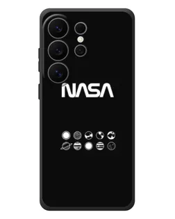 Чехол для Samsung Galaxy S26 Ultra с картинкой «NASA — технический принт»