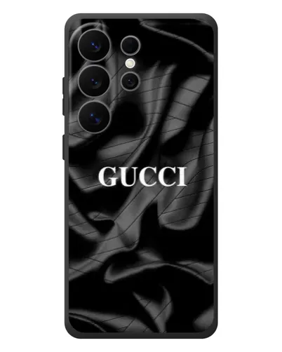Чехол для Samsung Galaxy S26 Ultra с картинкой «Gucci — шелковые волны» Чехол для Samsung Galaxy S26 Ultra с картинкой «Gucci — шелковые волны»