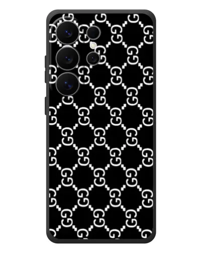 Чехол для Samsung Galaxy S26 Ultra с картинкой «Gucci — сетчатый паттерн» Чехол для Samsung Galaxy S26 Ultra с картинкой «Gucci — сетчатый паттерн»