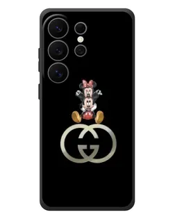 Чехол для Samsung Galaxy S26 Ultra с картинкой «Минни Маус на лого» Чехол для Samsung Galaxy S26 Ultra с картинкой «Минни Маус на лого»